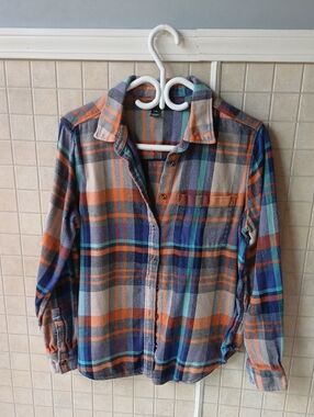 Roots Flannel Plaid Shirt